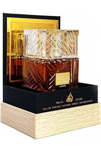 latafa Khumrah Eau de Parfum for Unisex, 100 ml | Warm sweet spicy woody vanilla