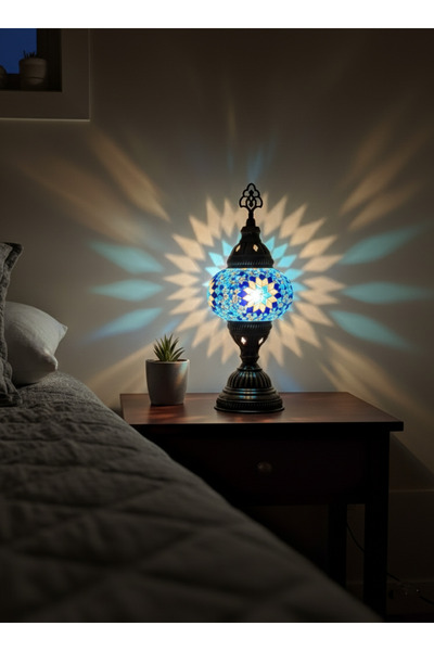 Solenza Masaüstü Otantik Osmanlı Mozaik Lamba