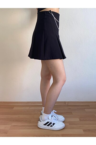 mamizya Women's Pleated Mini Skirt