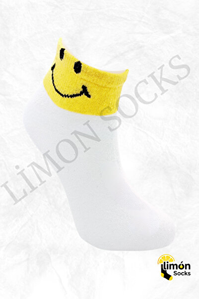 Limon Socks Men's Socks (5 Pairs) Unisex Colorful Washable Model Booties Women's Socks