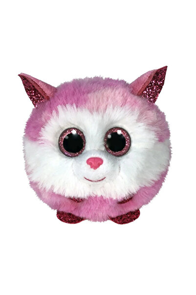 TY PLUS 8CM BEANIE BALLS PRINCESS HUSKY PINK