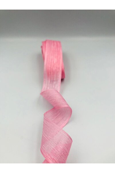 DUCK HOBY Panglică de in 5 mt Nopeli 25 mm Boj, Decorare, Mitra, Mireasa, Log...