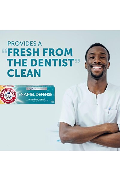 Arm&Hammer ARM & HAMMER Bright & Strong Truly Radiant Toothpaste, Crisp Mint 4.3 oz (Pack of 5)