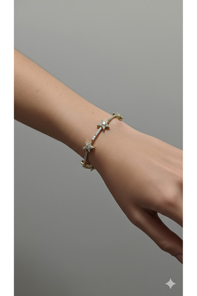 Maya 14K KUYUMCU İŞÇİLİĞİ YILDIZ BİLEKLİK