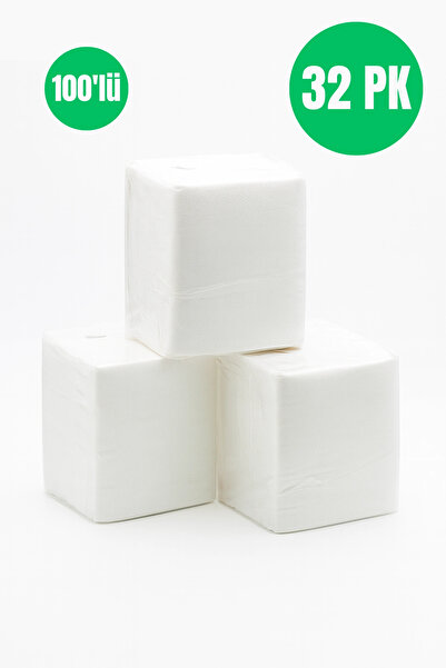 YOK YOK AMBALAJ مناديل ورقية للتقديم 100 قطعة - 32 عبوة اقتصادية |   مجموعة م...