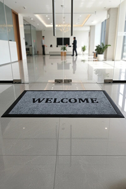 Valerine Life Softtouch Textured Moisture Absorbing Non-Slip Base Door Front Home Workplace Office Mat 50X90Cm