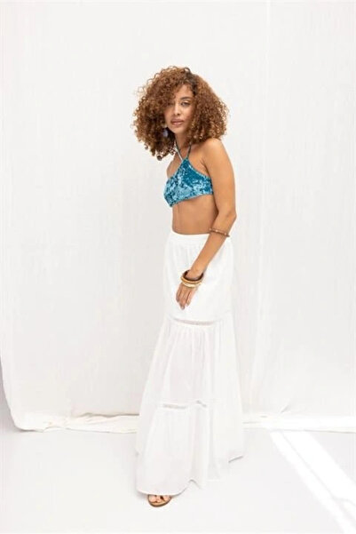 GENCULUS Annie Brode Stripe Detailed Skirt 4036