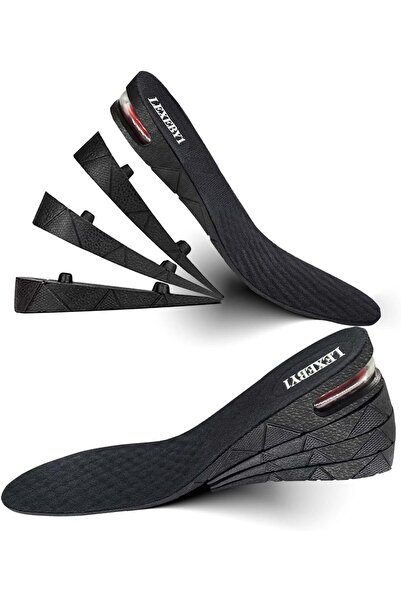 Generic LEXEBY1 Height Increase Insole, 4-Layer Orthotic Heel Shoe Lift