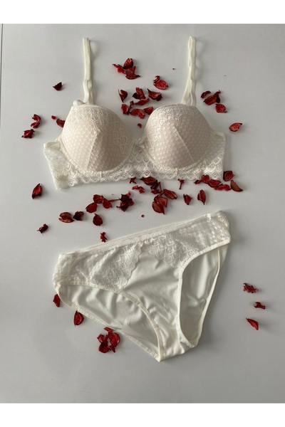 love secret Women's Cream Plus Size C Cup Shaping / Sculpting Unpadded Lace B...