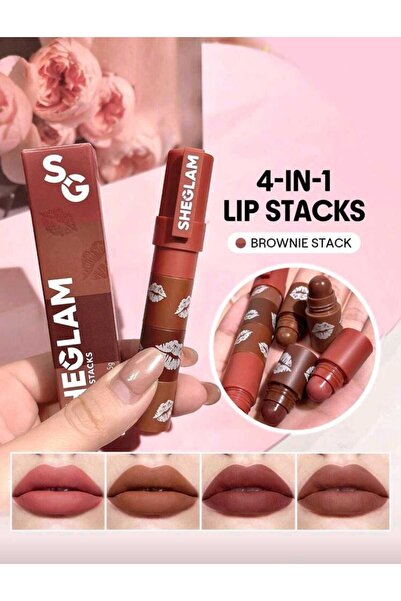 SHEGLAM 4 in 1 lip stacks