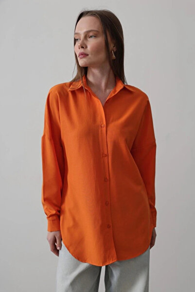 GENCULUS Long Sleeve Shirt Orange