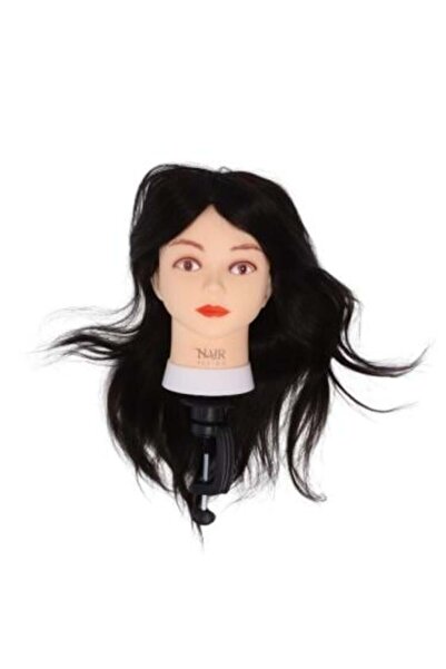 Hair System Mannequin Head with Black Hair for Training by Hair System-Ymr221...