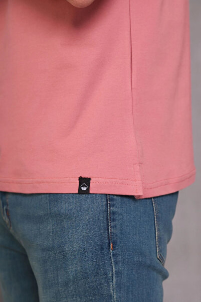 GENCULUS Men's Lim Fit Cotton Soft Texture Breathable Fabric Collared T-Shirt