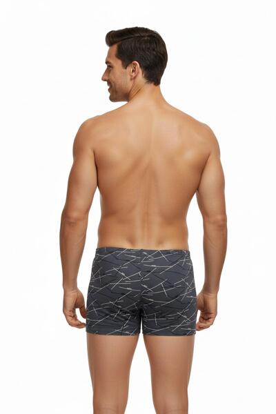 İki Yıldız Men's Stretch Fabric Print Patterned Boxer Bgl-St05009
