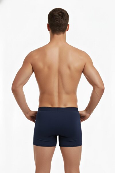 İki Yıldız Men's Stretch Fabric Boxers Solid Color Bgl-St05007