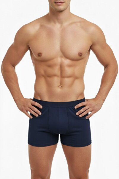 İki Yıldız Men's Stretch Fabric Boxers Solid Color Bgl-St05007