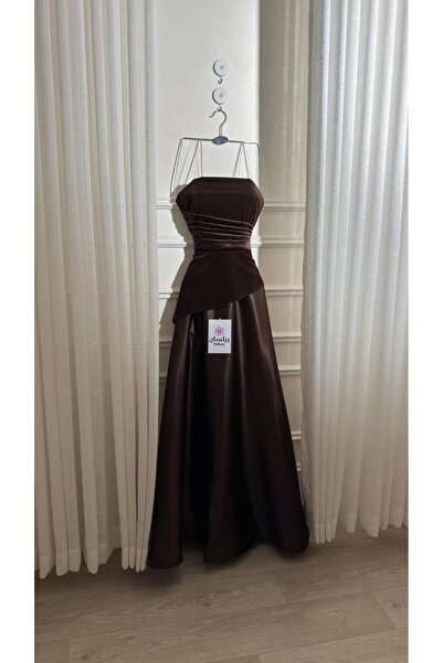 Bailsan long brown dress