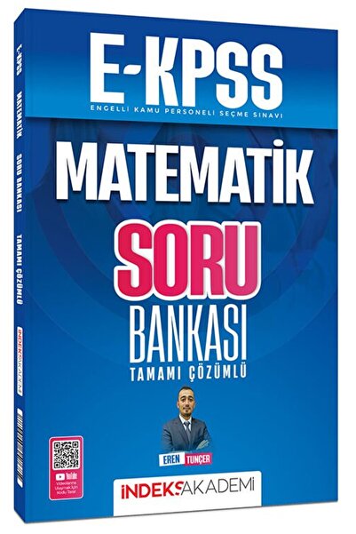İndeks Akademi 2026 EKPSS Matematik Soru Bankası Çözümlü - Eren Tunçer Yayınc...