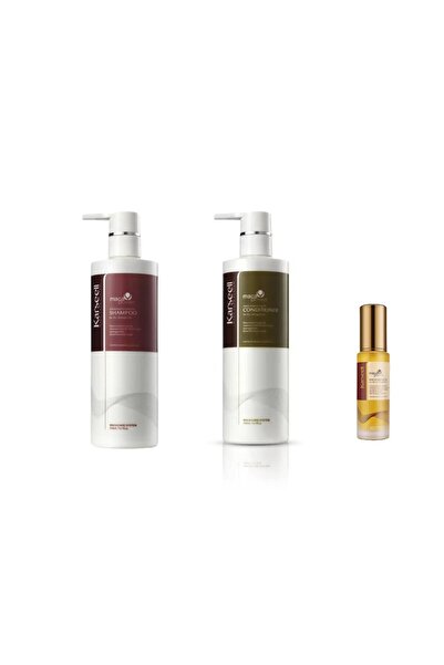 Karseell σαμπουάν, μαλακτικό και λάδι μαλλιών με εκχύλισμα μάκα, 500 ml