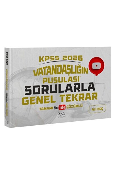 CBA Akademi CBA Yayınları 2026 KPSS Vatandaşlık Vatandaşlığın Pusulası Sorula...