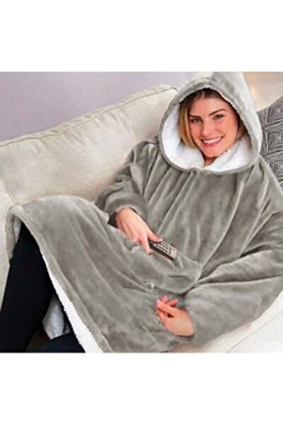 OEM Hoodie with Sleeves and Hood gray