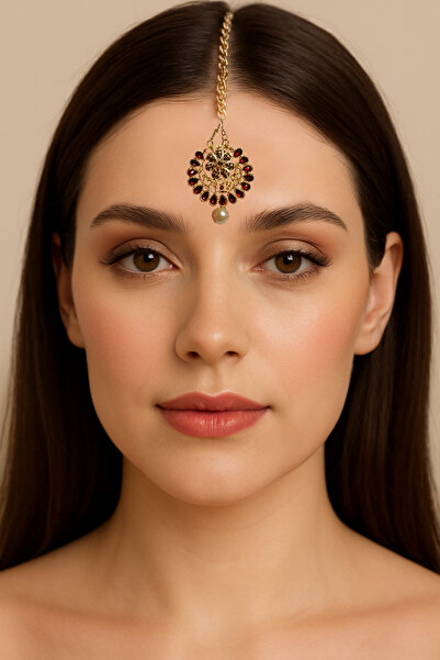 Kaftan Collection Indian forehead, Indian hair accessory