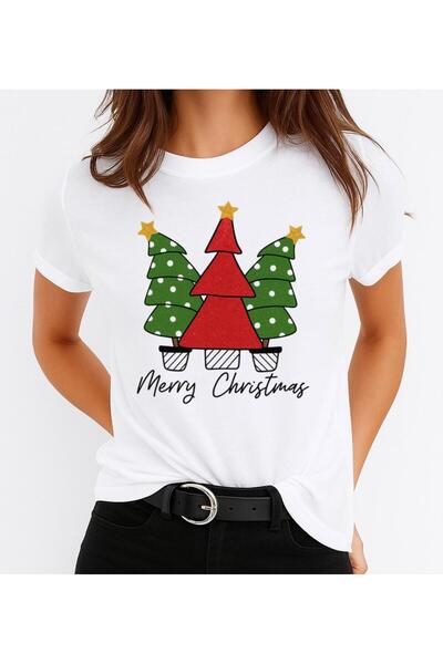 OEM 100% Cotton T-shirt Christmas 8