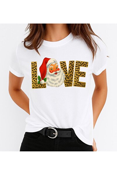 OEM 100% cotton T-shirt Love Christmas