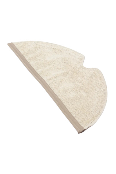 ROPALDE 4Pcs Mop Cloth Replacement Parts Set Compatible with Roborock S5 Max, S6, S6 Pure, S6 Maxv White Robot Vacuum Cleaner