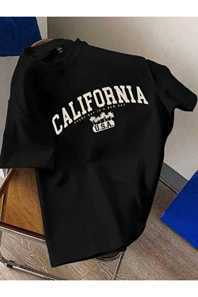 Soothing Space تيشيرت مطبوع للجنسين من كاليفورنيا ولوس أنجلوس