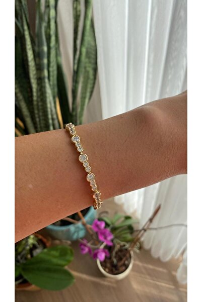 XUPING JEWELRY سلسلة خاصة من الأساور الذهبية المستديرة غير المتماثلة من الأحج...