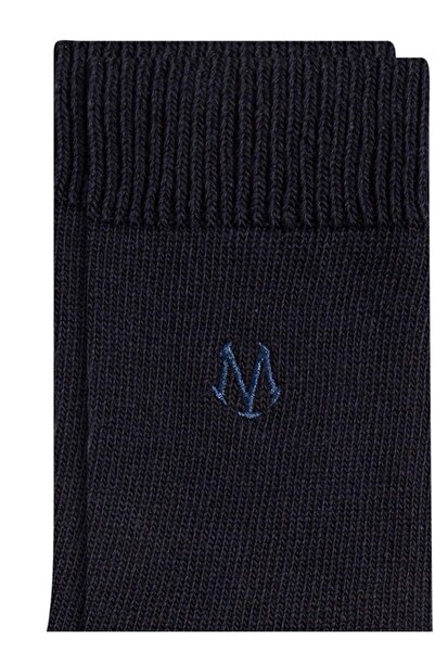 Mavi Logo Embroidered Socks Unisex Socks Dark Blue