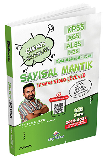 Dizgi Kitap Dizgi 2026 KPSS MEB-AGS ALES DGS Sayısal Mantık Çıkmış Sorular So...