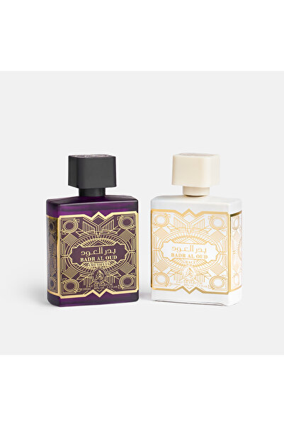 ZEYTI Set of 2 Oriental Perfumes – Badr Al Oud Amethyst & Badr Al Oud Grace (100 ml x 2)