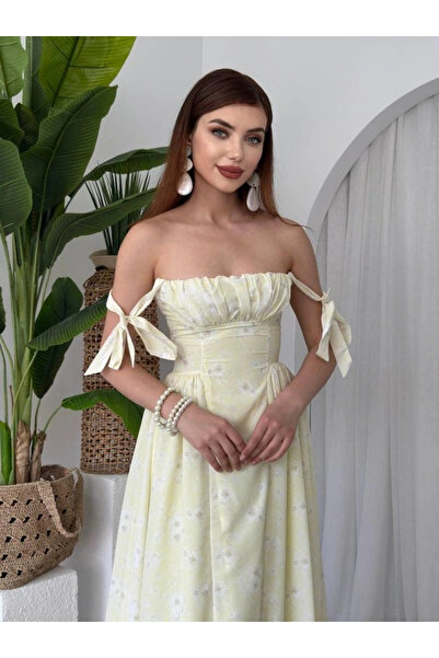 GENCULUS Khalesi Shoulder Tie Dress