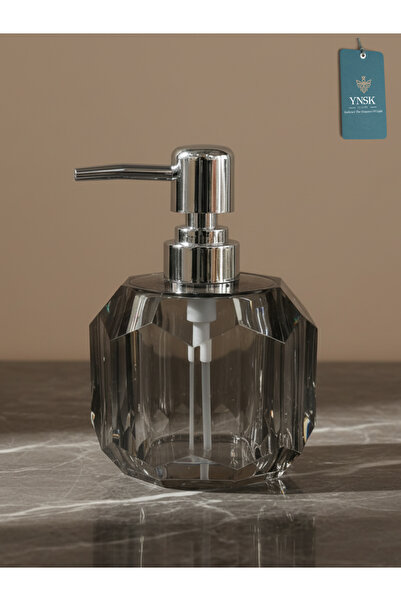 YNSK Luxury | Glamour Shadow | Geometrik Kristal Tasarım Akrilik Sıvı El Sabu...