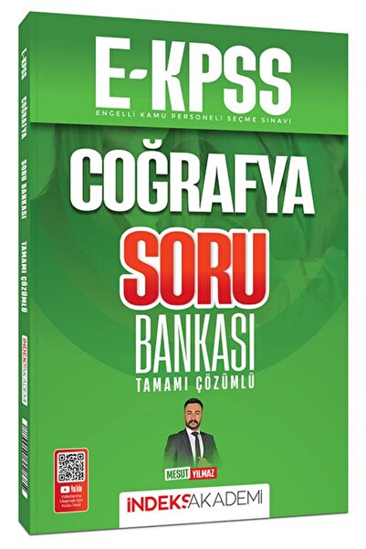 İndeks Akademi 2026 EKPSS Coğrafya Soru Bankası Çözümlü - Mesut Yılmaz Yayınc...