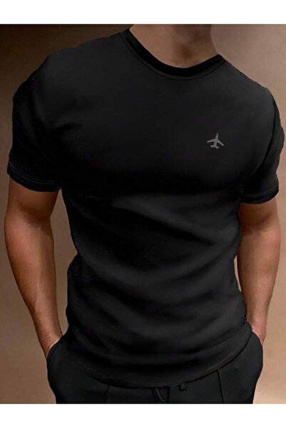 Soothing Space تي شيرت مينيمال إيربلاي مطبوع للجنسين