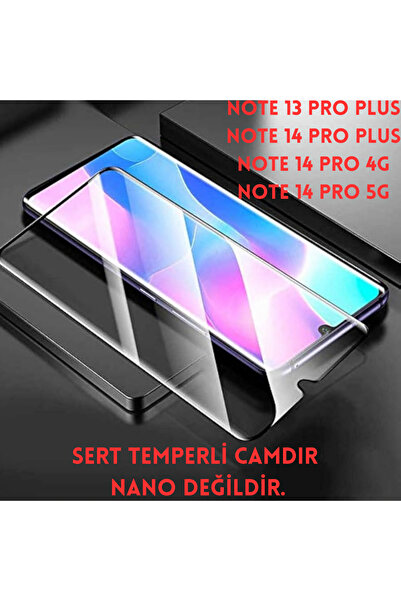 EMXTECH Red mi Note 14 Pro 4G - 5G Note 13 Pro Plus - Note 14 Pro Plus Temper...