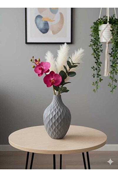 TIGEA Accessories مزهرية ديكور بلاستيكية على الطراز الاسكندنافي لغرفة المعيشة...