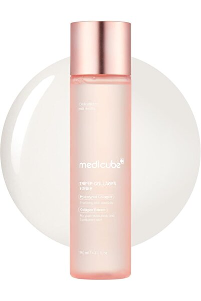 NONAMEE تونر الكولاجين الثلاثي من ميديكيوب، 140 مل