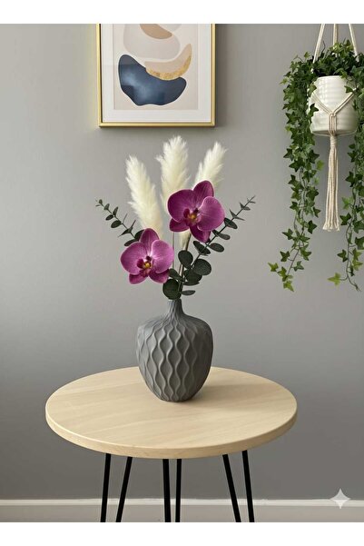 TIGEA Accessories Vază decorativă din plastic PLA pentru sufragerie/sufrageri...