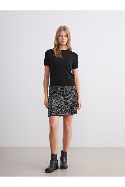 LC Waikiki Fusta mini cu paiete cu paiete (W5)