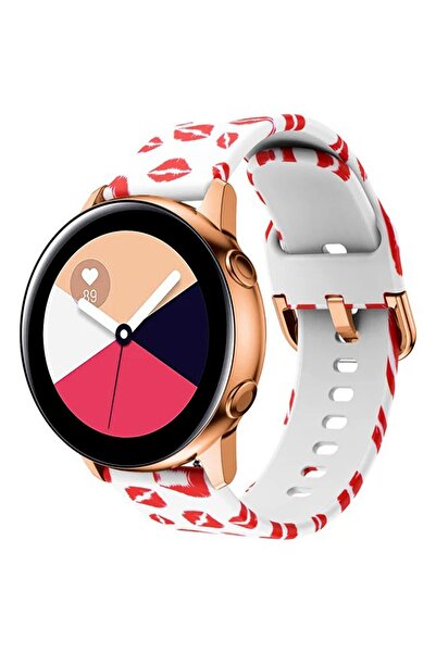 NeoHeaven WatchBand Freedom silicone strap, compatible with Samsung, Huawei and other 20 mm watches, Kiss me