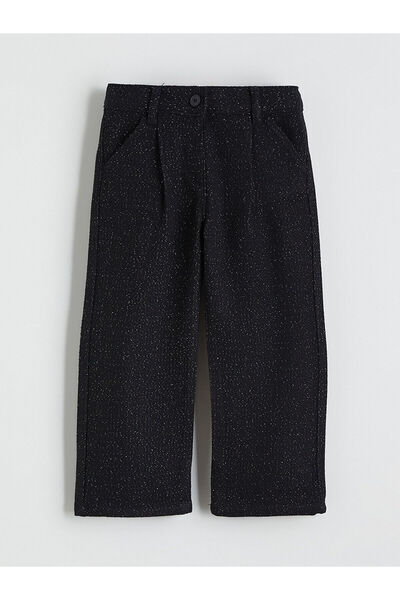 LC Waikiki LCW Kids Pileli Işıltılı Kız Çocuk Pantolon