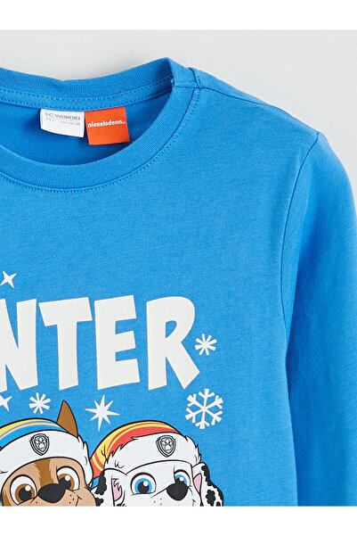 LC Waikiki Paw Patrol Printed Boys' Pajama Top