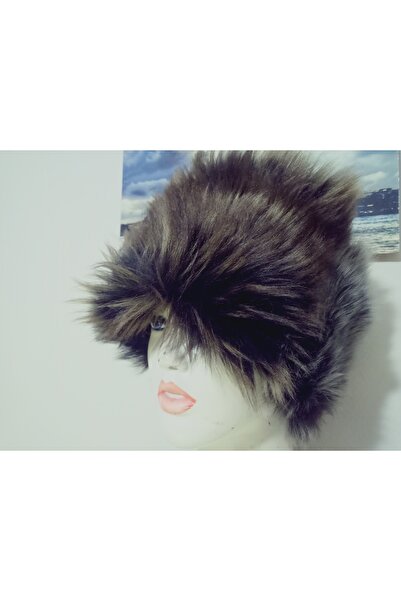 hoaryage Unisex Genuine Lambskin Leather Hat with Fur Lining