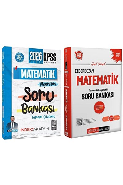 Pegem Akademi Yayıncılık Pegem + İndeks 2026 KPSS Matematik Ezberbozan Soru B...