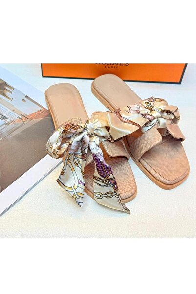 essentialneedsforall 🌸 Elegant Bow-Knot Slip-On Sandals (Soft Beige) 🌸 ✨ Description (Perfect for Facebook Sales)