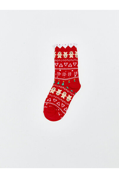 LC Waikiki New Year Themed Girls' Socks (W5)